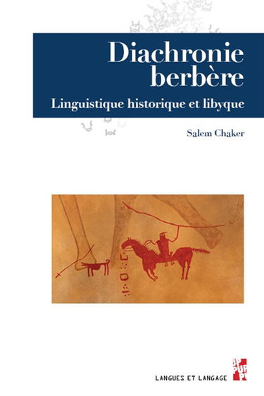 Couverture de Diachronie berbère : linguistique historique et libyque