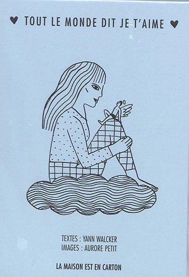 Couverture de Tout le monde dit je t'aime : bleu