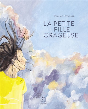 Couverture de La petite fille orageuse