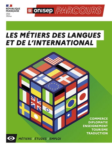 Couverture de Les métiers des langues et de l'international
