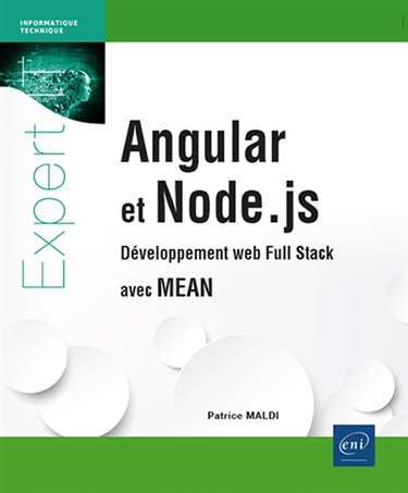 Couverture de Angular et Node.js : développement web full stack avec MEAN