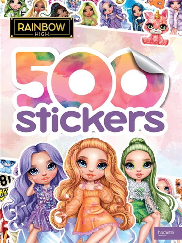 Couverture de Rainbow High : 500 stickers