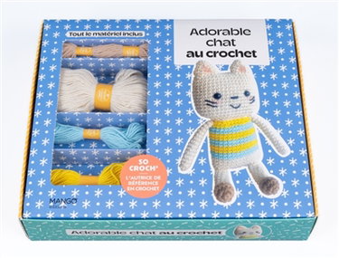Couverture de Adorable chat au crochet