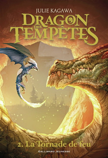 Couverture de Dragon des tempêtes. Vol. 2. La tornade de feu