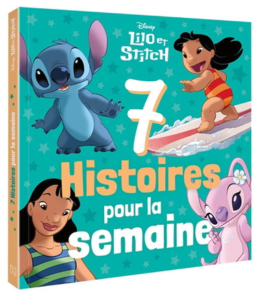 Couverture de 7 histoires pour la semaine. Lilo et Stitch
