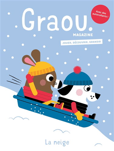 Couverture de Graou magazine, n° 45. La neige