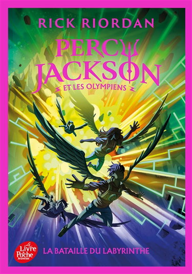 Couverture de Percy Jackson et les Olympiens. Vol. 4. La bataille du labyrinthe