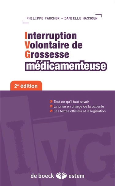 Couverture de Interruption volontaire de grossesse médicamenteuse