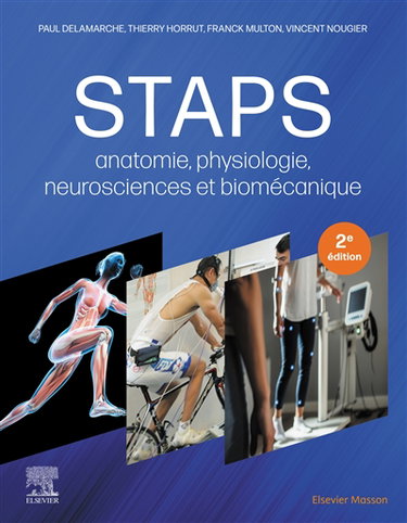 Couverture de Staps : anatomie, physiologie, neurosciences et biomécanique