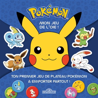 Couverture de Pokémon : mon jeu de l'oie ! par The Pokémon Company