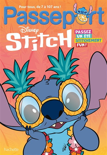 Couverture de Passeport Stitch : passez un été stitchement fun !