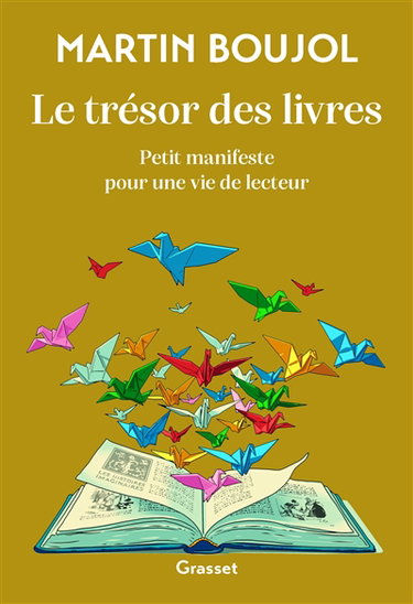 Couverture de Le trésor des livres : petit manifeste pour une vie de lecteur