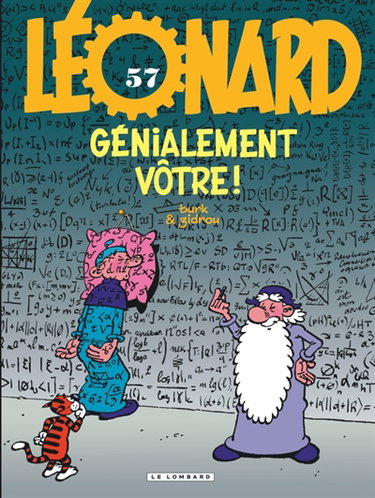 Couverture de Léonard. Vol. 57. Génialement vôtre !
