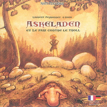 Couverture de Askeladen et le pari contre le troll. Askeladen und die Wette gegen den Troll