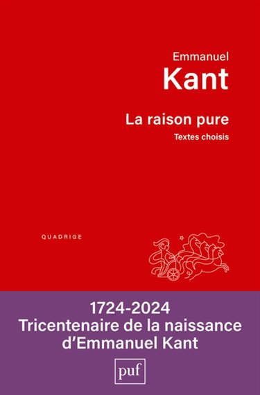 Couverture de La raison pure : textes choisis