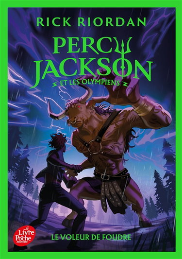 Couverture de Percy Jackson et les Olympiens. Vol. 1. Le voleur de foudre