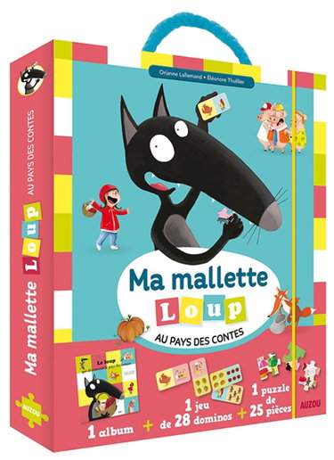 Couverture de Ma mallette Loup au pays des contes