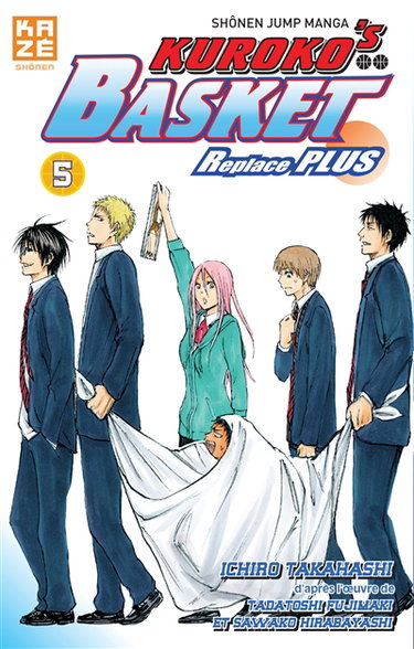Couverture de Kuroko's basket : replace plus. Vol. 5
