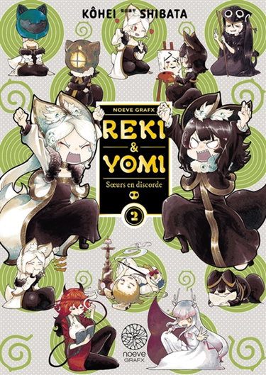 Couverture de Reki & Yomi : soeurs en discorde. Vol. 2