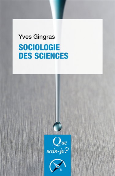 Couverture de Sociologie des sciences