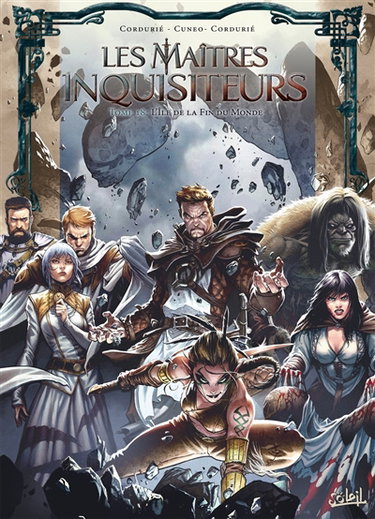 Couverture de Les maîtres inquisiteurs. Vol. 18. L'île de la fin du monde