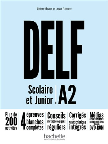 Couverture de DELF : scolaire & junior : A2