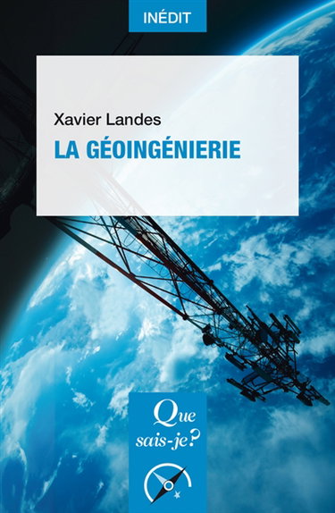 Couverture de La géoingénierie