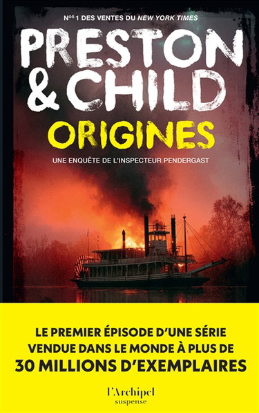 Couverture de Une enquête de l'inspecteur Pendergast. Origines