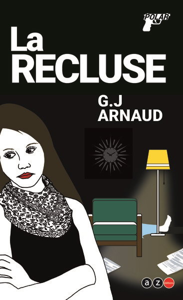 Couverture de La recluse : policier