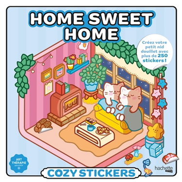 Couverture de Cozy stickers : Home sweet home : Créez votre petit nid douillet avec plus de 250 stickers !