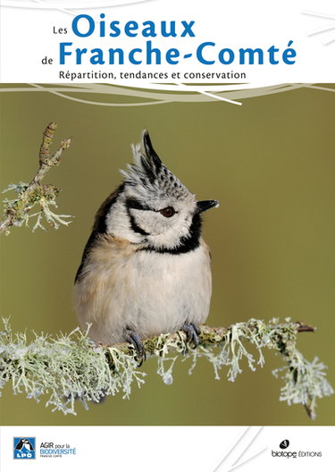 Couverture de Les oiseaux de Franche-Comté : répartition, tendances et conservation