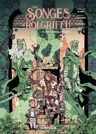 Couverture de Les songes du roi Griffu. Vol. 3. Les frères ennemis
