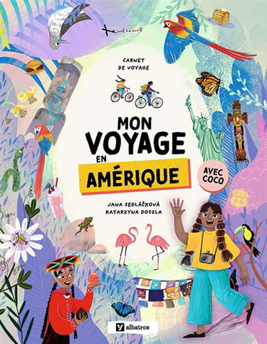 Couverture de Mon voyage en Amérique