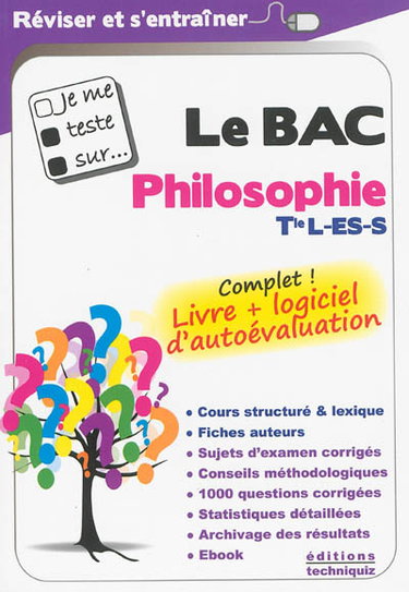 Couverture de Philosophie : terminale L, ES, S