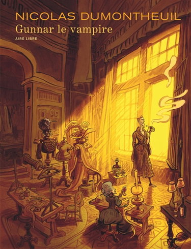 Couverture de Gunnar le vampire