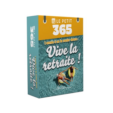 Couverture de Le Petit 365 : L'éphéméride du retraité heureux
