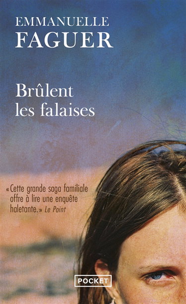 Couverture de Brûlent les falaises par Emmanuelle Faguer