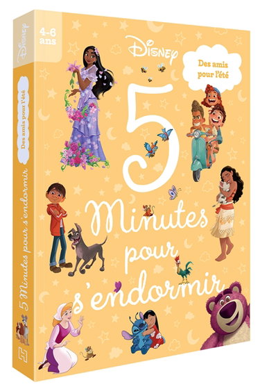 Couverture de Disney : 5 minutes pour s'endormir : spécial été par Walt Disney company