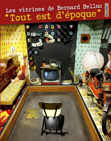 Couverture de Les vitrines de Bernard Belluc : tout est d'époque : MIAM