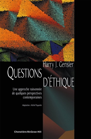 Couverture de Questions d'éthique : une approche raisonnée de quelques perspectives contemporaines