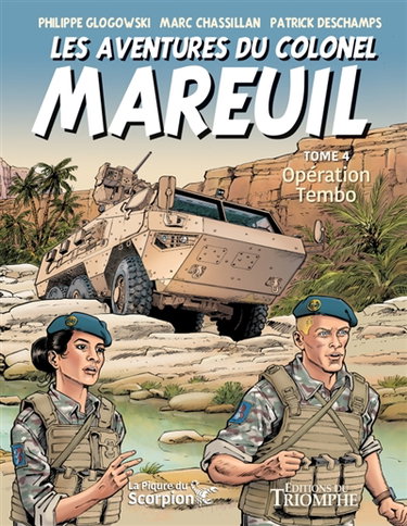 Couverture de Les aventures du colonel Mareuil. Vol. 4. Opération Tembo