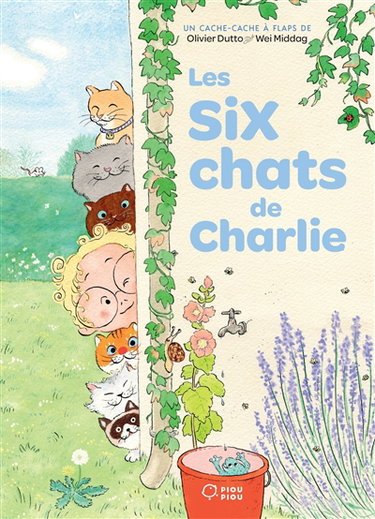 Couverture de Les six chats de Charlie par Olivier Dutto
