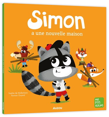 Couverture de Simon a une nouvelle maison par Sophie de Mullenheim