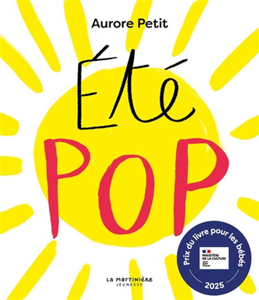 Couverture de Eté pop par Aurore Petit