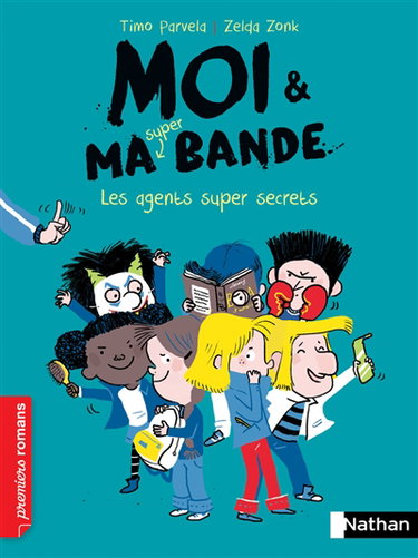 Couverture de Moi & ma super bande. Vol. 13. Les agents super secrets par Timo Parvela