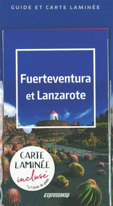 Couverture de Fuerteventura et Lanzarote : guide et carte laminée par Barbara Ramza
