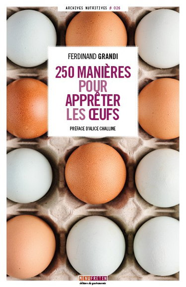 Couverture de 250 manières pour apprêter les oeufs
