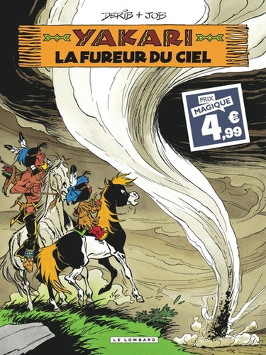 Couverture de Yakari. Vol. 22. La fureur du ciel