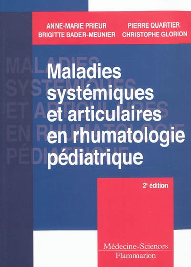 Couverture de Maladies systémiques et articulaires en rhumatologie pédiatrique par Brigitte Bader-Meunier