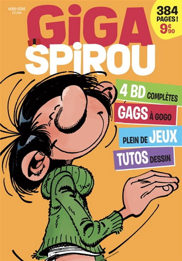 Couverture de Giga Spirou, hors-série. Eté 2025 par Collectif